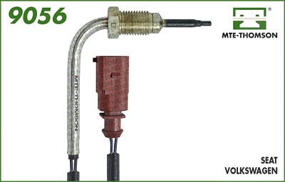 Mte-thomson Sensor, Abgastemperatur [Hersteller-Nr. 9056] für Seat, VW von MTE-THOMSON