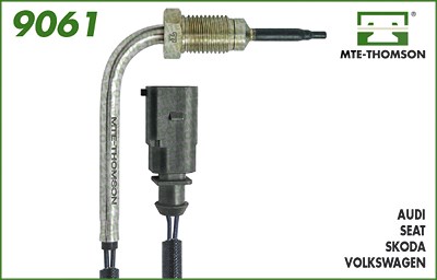 Mte-thomson Sensor, Abgastemperatur [Hersteller-Nr. 9061] für Audi, Seat, Skoda, VW von MTE-THOMSON