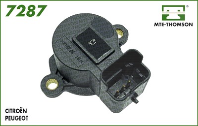 Mte-thomson Sensor, Drosselklappenstellung [Hersteller-Nr. 7287] für Citroën, Peugeot von MTE-THOMSON