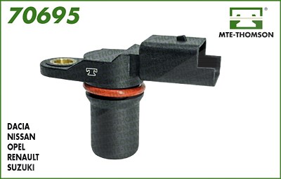 Mte-thomson Sensor, Nockenwellenposition [Hersteller-Nr. 70695] für Dacia, Nissan, Opel, Renault, Renault Trucks, Suzuki von MTE-THOMSON