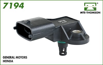 Mte-thomson Sensor, Saugrohrdruck [Hersteller-Nr. 7194] für Citroën, Fiat, Ford, Honda, Lada, Mitsubishi, Peugeot von MTE-THOMSON