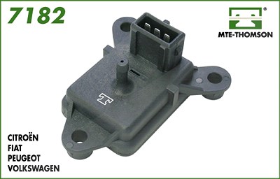 Mte-thomson Sensor für Saugrohrdruck [Hersteller-Nr. 7182] für Alfa Romeo, Citroën, Fiat, Iveco, Lancia, Peugeot von MTE-THOMSON