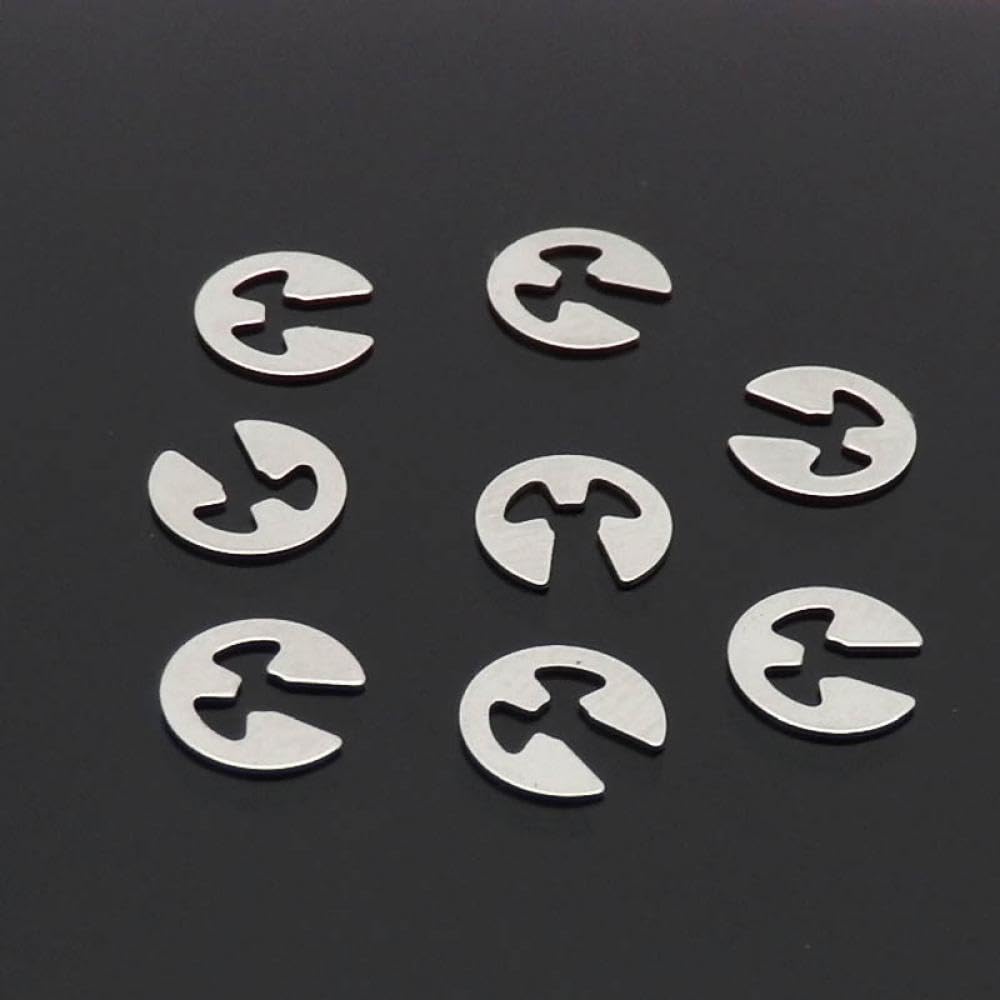 4 Stück Universal-Vergaser-Hauptdüsen-Clips, kompatibel mit Motorrad-modifizierten Vergaser-Hauptölnadel-Clips(8PCS) von MTGUIWF