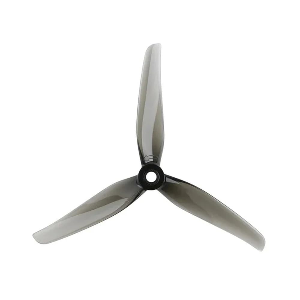 6 Paar 5140 Tri-Propeller, kompatibel mit XING-E 2207 Motor, kompatibel mit RC Racing Drone Teilen(6pairs F5 gray) von MTGUIWF