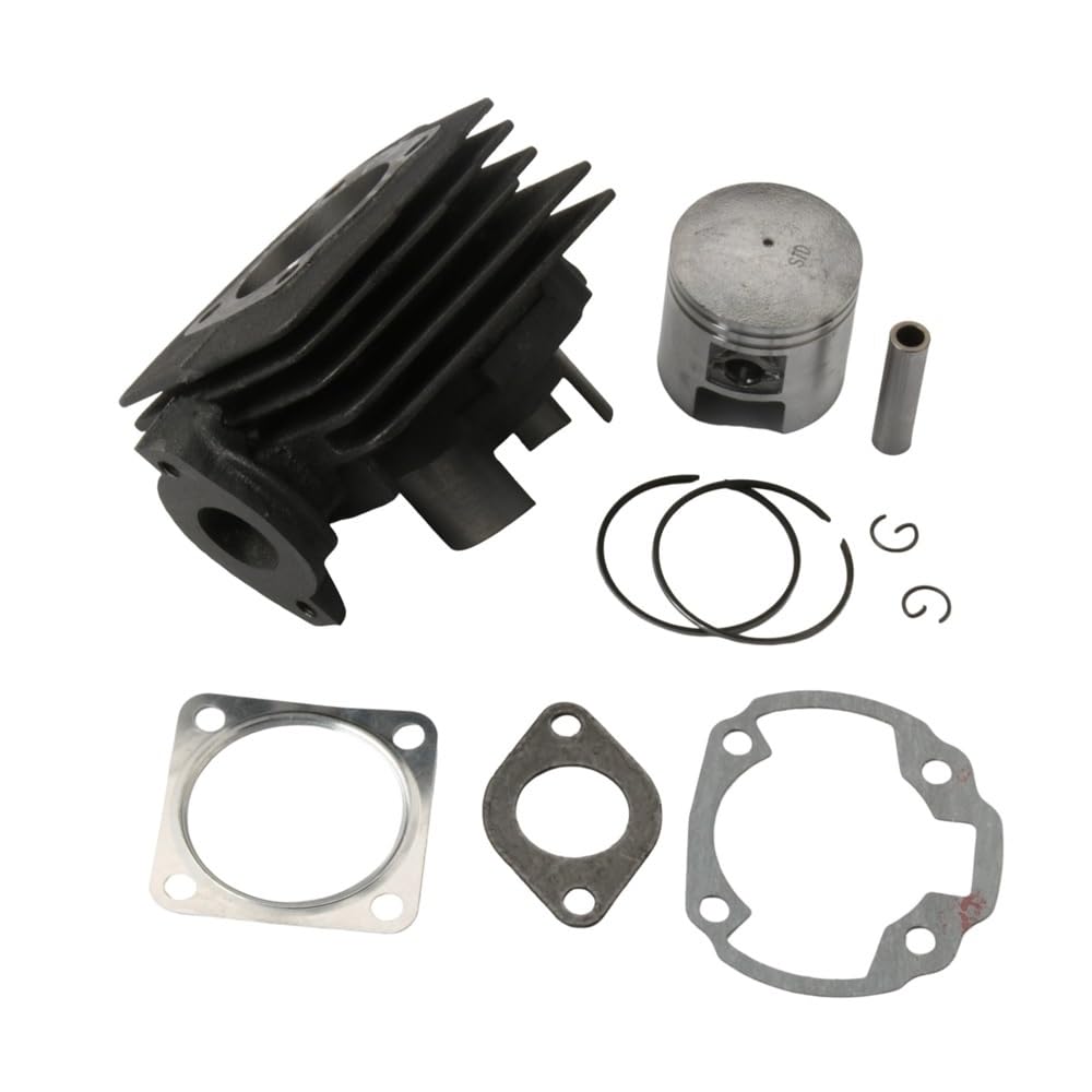 70cc Big Bore Zylinderblock-Kit, kompatibel mit 101R 101S 203 303R und anderen 50cc 2T AC-Motorteilen von MTGUIWF