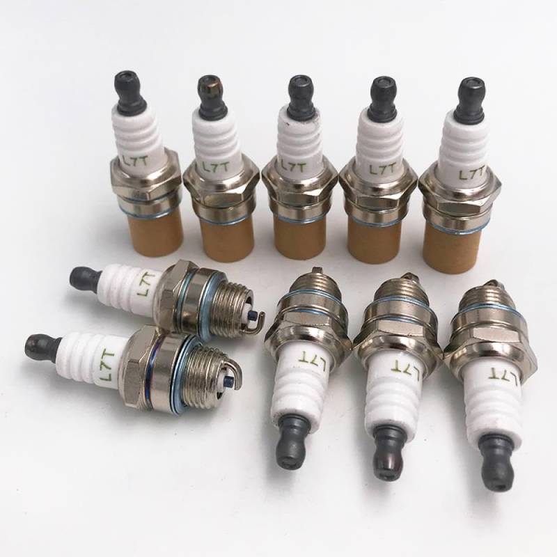 Kompatibler Zylinderkolben Kurbelwellengehäuse Vergaserkupplung Drup-Zündung Kompatibel mit S MS 170 180 018 017 MS180 MS170 Kettensäge(10 PCS SPARK PLUG) von MTGUIWF