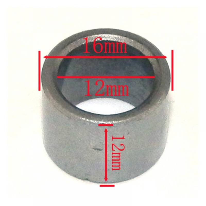 Motorrad Kick Start Getriebe Welle Getriebe Feder Dichtung Buchse Kompatibel Mit Motor Gy6 50 125 150cc Moped 139qmb(BUSHING 12X12X16MM) von MTGUIWF