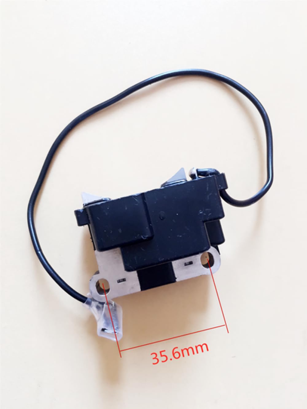 Spannungs-Zündspulensatz 1E40F-3, kompatibel mit 1E40F-3Z 1E40FP-3Z Kompatibel mit 42CC 47CC 2,8 PS Sprühgerät 3WF-3 3WF-2.6 650 Knapsack Power Mist Duster(SILVER) von MTGUIWF