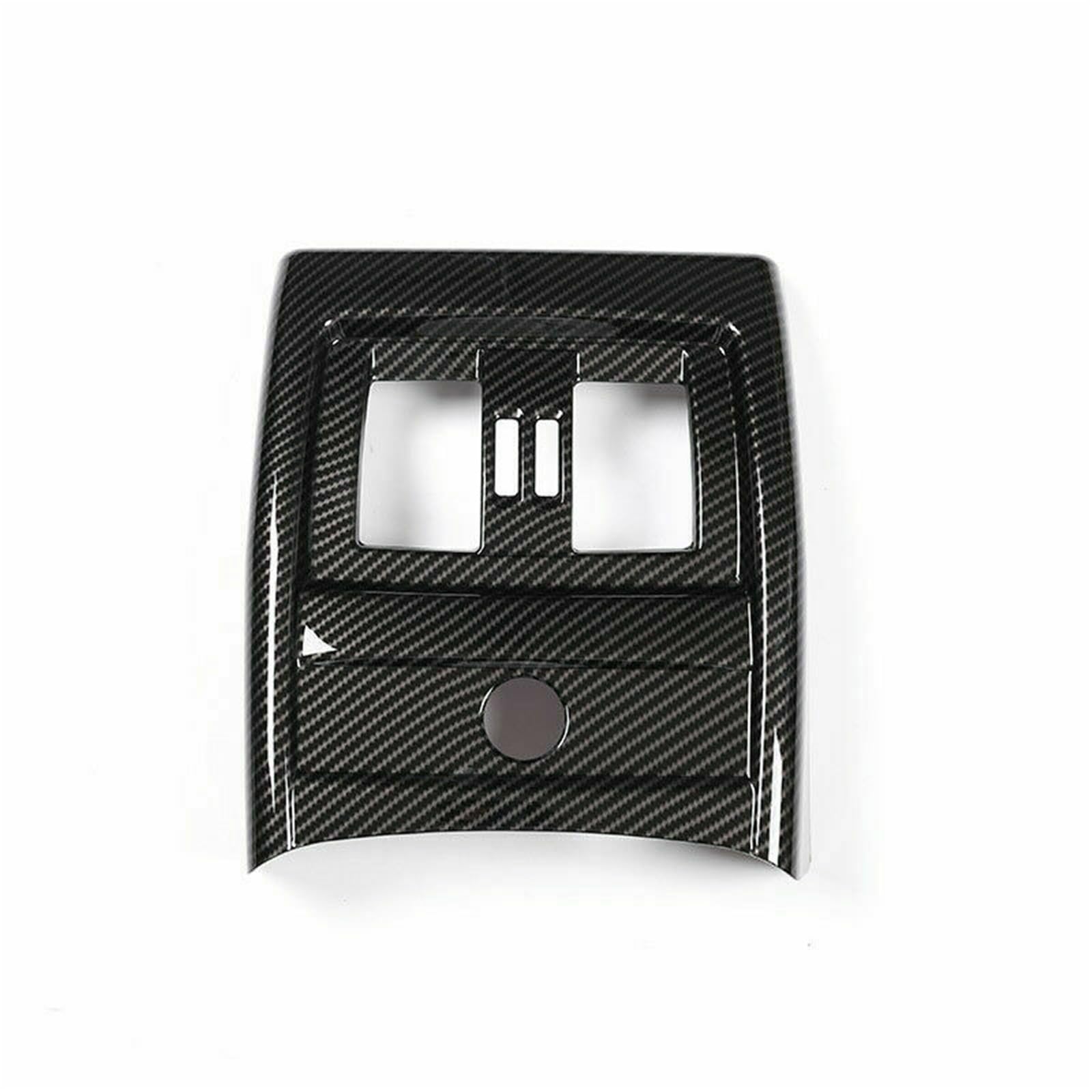 Autoinnenraum Zubehör Für 3 4 Serie F30 F31 F32 F34 F36/Auto Armlehne Box Hinten Klimaanlage Outlet Rahmen Abdeckung Trim Autoinnendekoration(Carbon Fiber) von MTNDUYGV