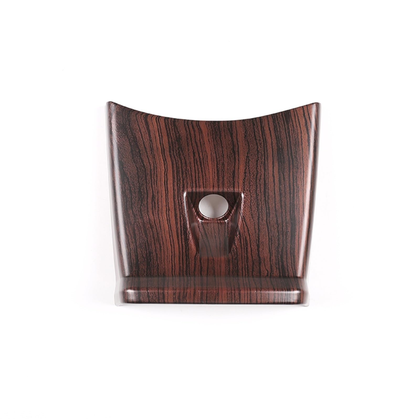 Autoinnenraum Zubehör Für X1 E84 2011-2015 / ABS Carbon Faser Auto Hinten Armlehne Box Anti-Kick Platte Armlehne Panel Trim Abdeckung Autoinnendekoration(Pine Wood Grain) von MTNDUYGV