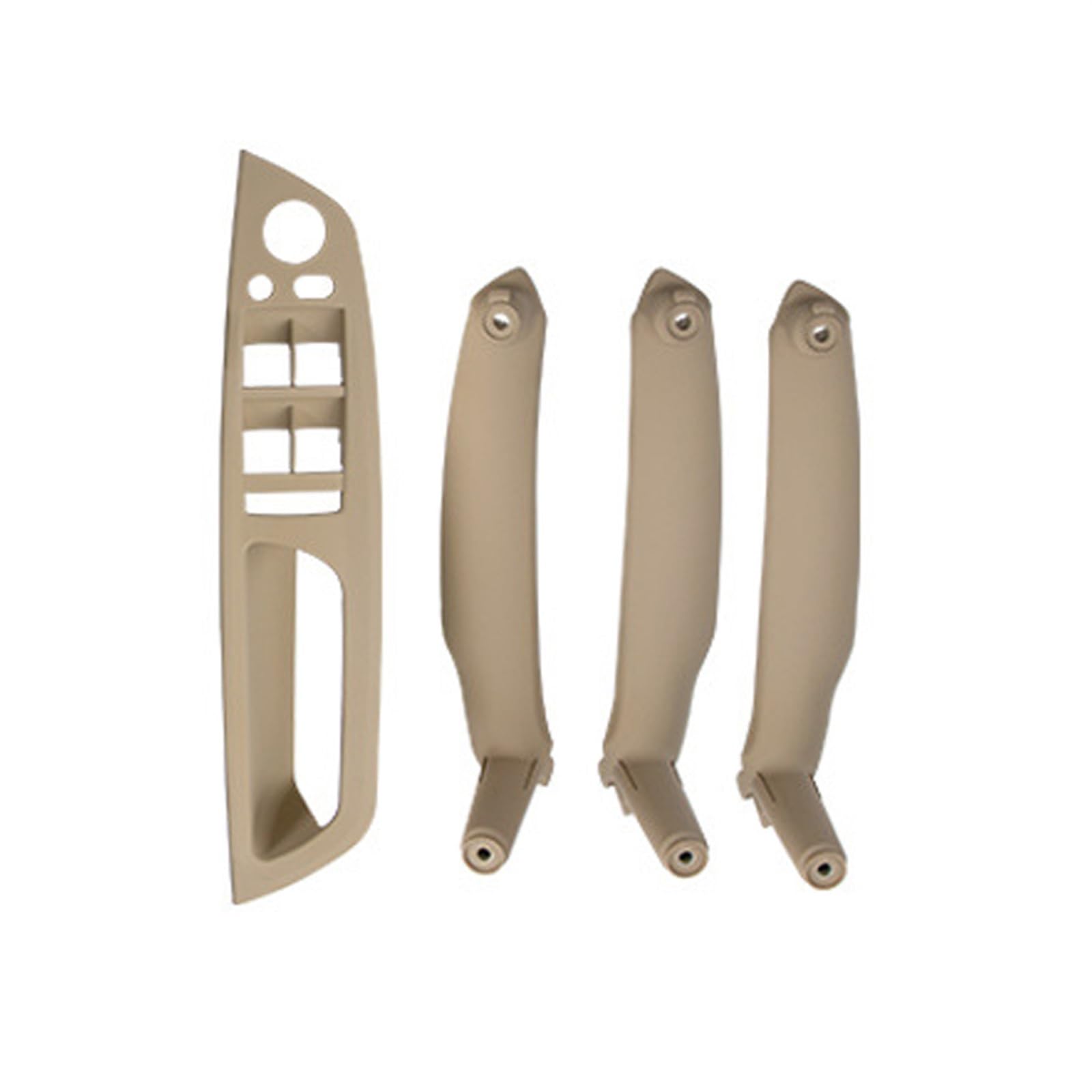 Autoinnenraumtürgriff Für E70 E71 X5 X6 2007-2014 Auto Links Vorne Fahrersitz LHD Innen Tür Griff Innere Panel Pull Trim Abdeckung Auto-Innen Türgriffe(Beige 4 Pcs) von MTNDUYGV