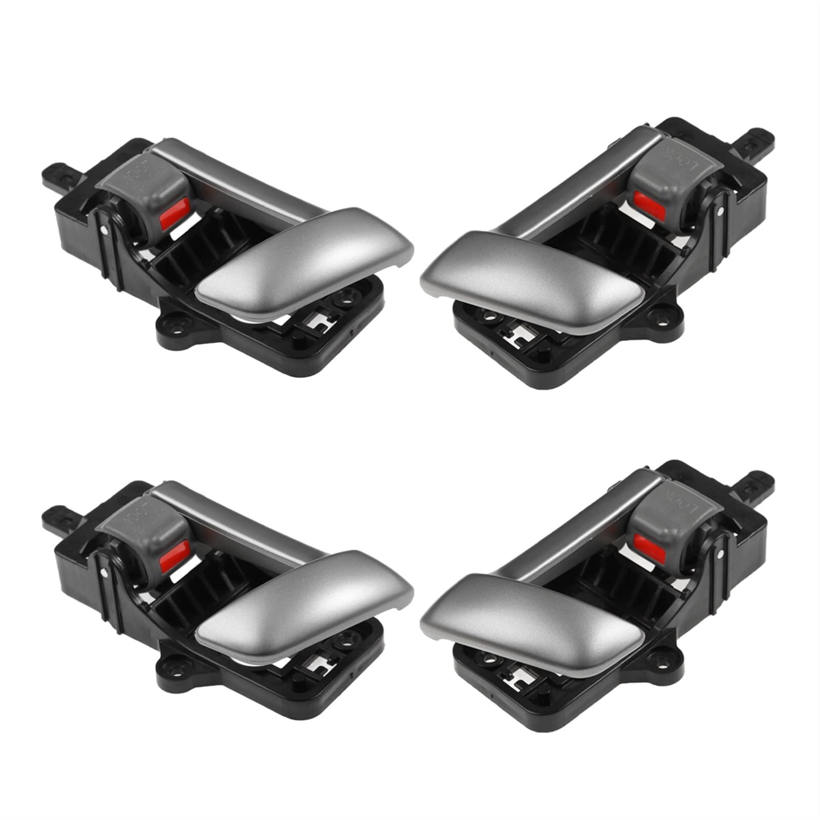 Autoinnenraumtürgriff Für Hyundai Für Santa Fe 2007 2008 2009 2010 Auto Innen Innen Türgriff 82610-2B000 82620-2B000 Auto-Innen Türgriffe(1 Set) von MTNDUYGV