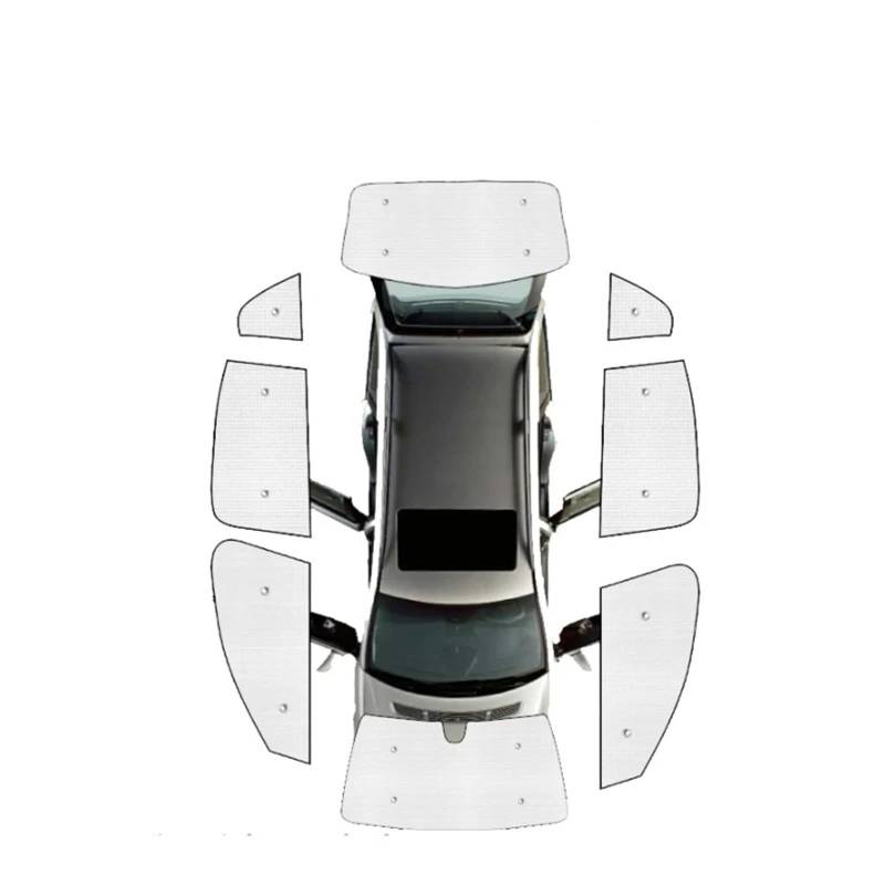 Fenster Sonnenblende Für Peugeot 3008 P86 MK2 2016–2023/Auto-Sonnenschutz-Abdeckung, Windschutzscheiben, Sonnenblenden, Autofenster-Sonnenschutz Auto-Sonnenschutz(8PCS) von MTNDUYGV