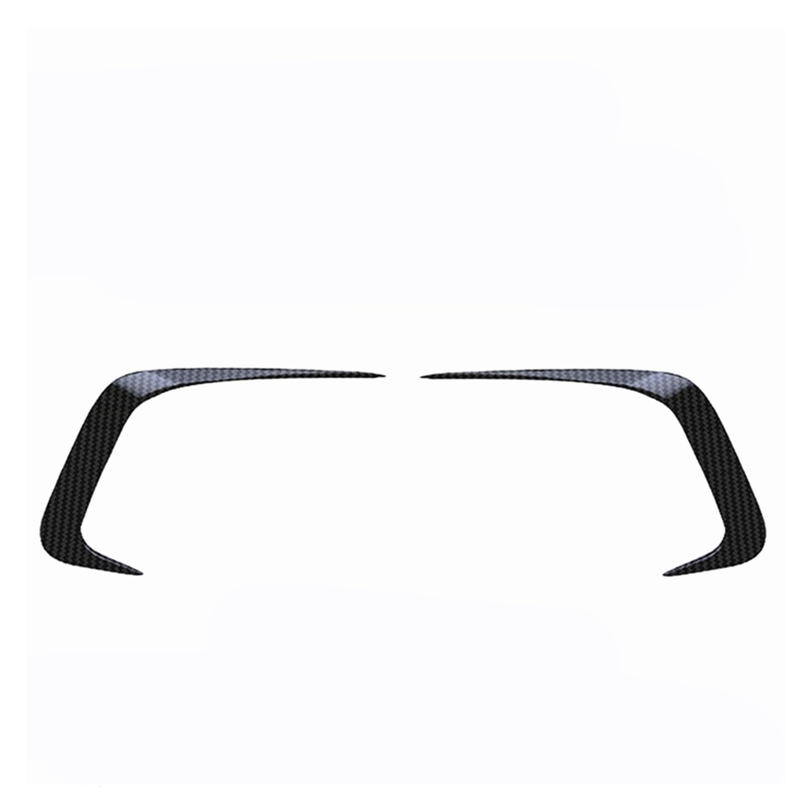 Heckspoiler Für 3er G20 G28 2019-2023+ 318i 320i 325i 330i Für Sport Heckstoßstange Seitenlüftungsverkleidung Rear Spoiler(Carbon Fiber Look) von MTNDUYGV