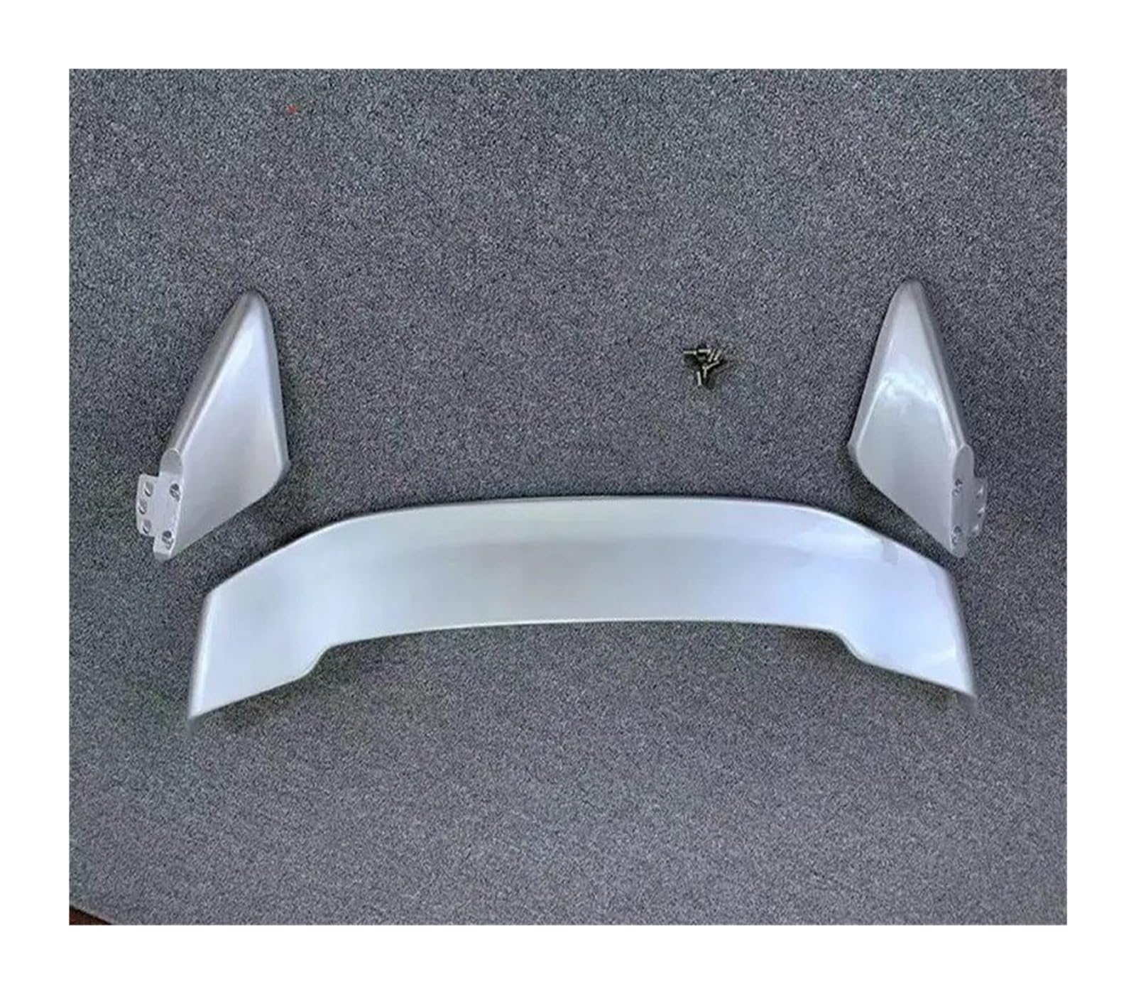 Heckspoiler Für CRZ Für CR-Z ZF1 MU Stil Hinten Stamm Spoiler Flügel Lip Diffusor Trim Rear Spoiler(Silver) von MTNDUYGV