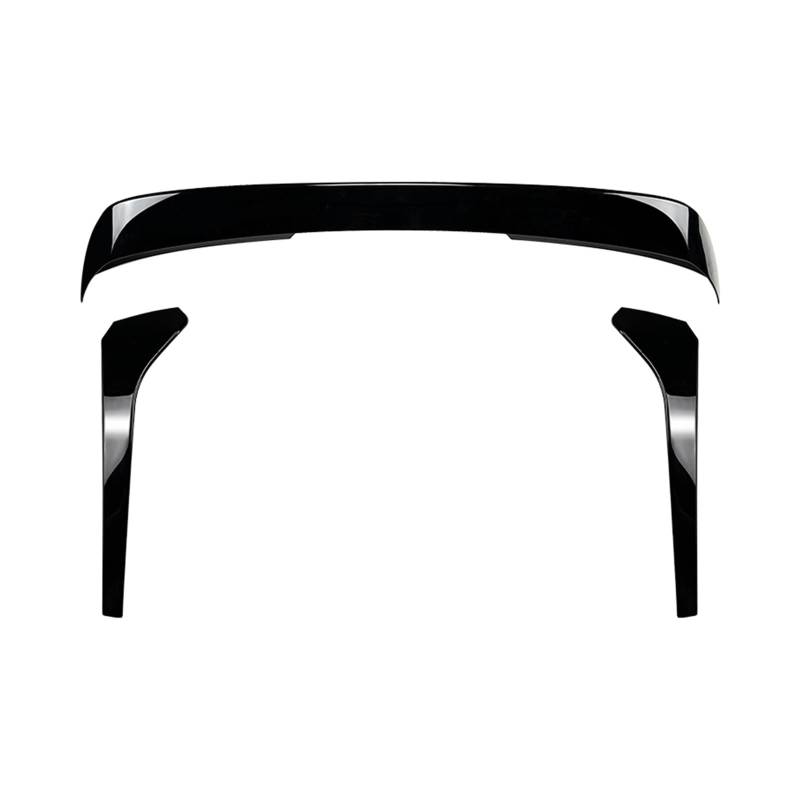 Heckspoiler Für VW Für Tiguan MK2 2017 2018 2019-2023 Für Rleitung Hinten Stamm Dach Spoiler Flügel Rear Spoiler(Glossy Black) von MTNDUYGV