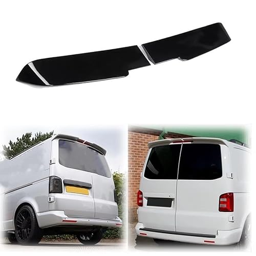 Heckspoiler Für VW T5 T5.1 T6 T6.1 2 Türer Heckspoiler Dachflügel Rear Spoiler(No Color) von MTNDUYGV