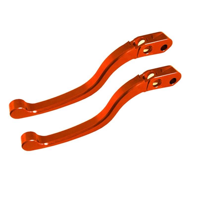 Kupplung Bremshebel Für Adelin Für PX1 Für Frando 7nb L Oder R Universal Motorrad Radial Bremskupplungshebel Hydraulikpumpe Hauptzylinder Griff Hebel Kupplungshebel Motorrad(2 Piece Orange) von MTNDUYGV