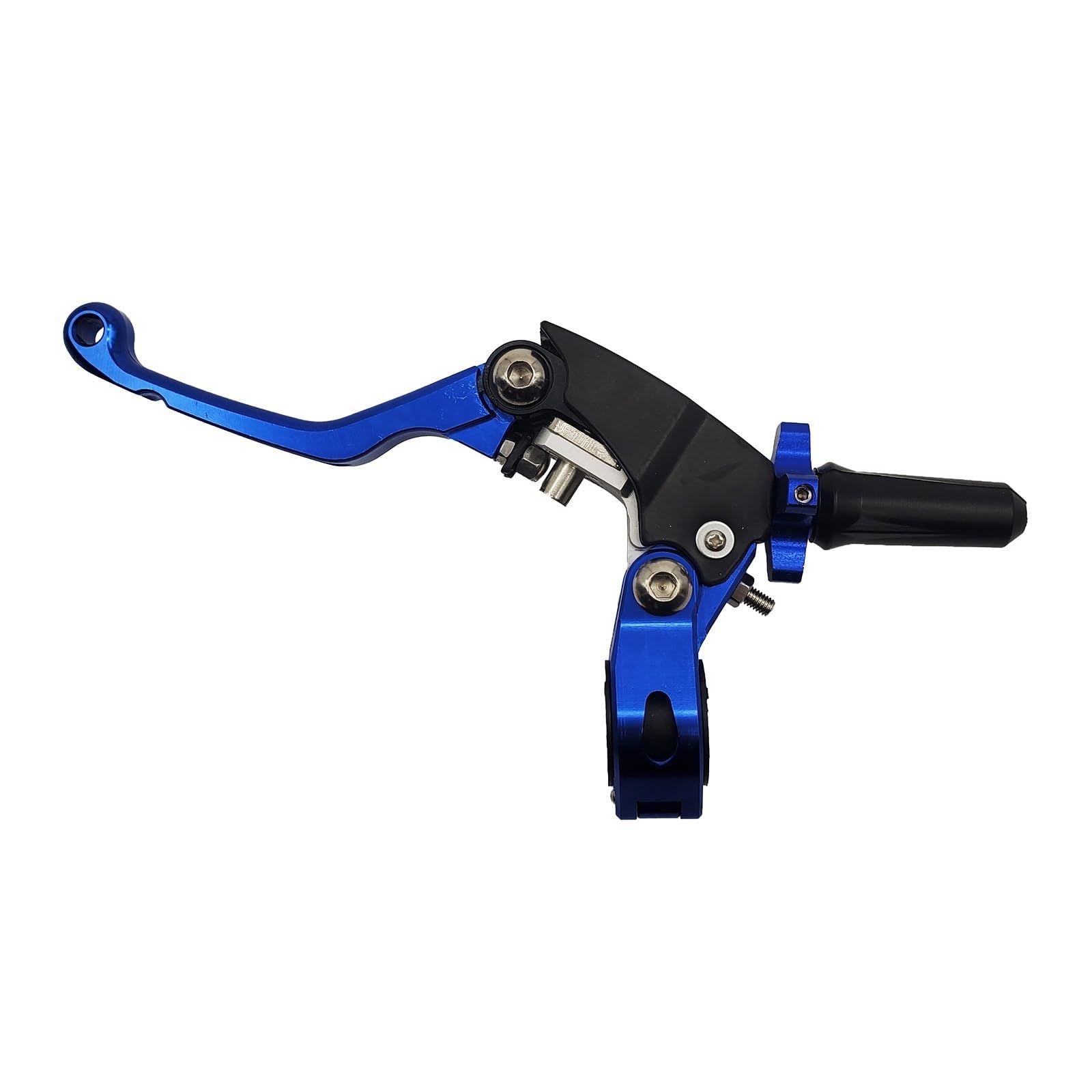 Kupplung Bremshebel Für CRF250R CRF250X CR250R CRF450X CRF 450R Motorrad 22mm Lenker Universal CNC Aluminium Vorderradbremse Kupplungshebel Kupplungshebel Motorrad(Blue Clutch) von MTNDUYGV