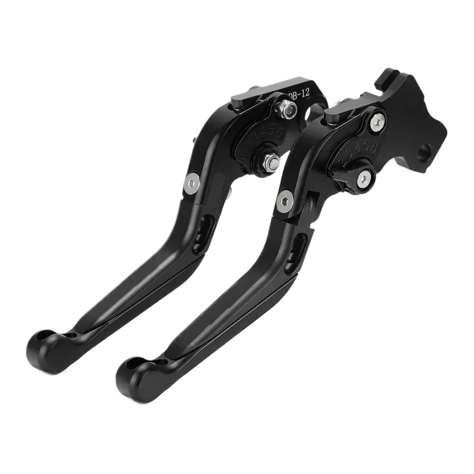 Kupplung Bremshebel Für Ducati Für Scrambler 400 800 803 Für Classic Für Icon Für Urban Für Enduro Motorrad Adjustalbe Griffe Klapp Kupplung Bremshebel Kupplungshebel Motorrad(Black) von MTNDUYGV