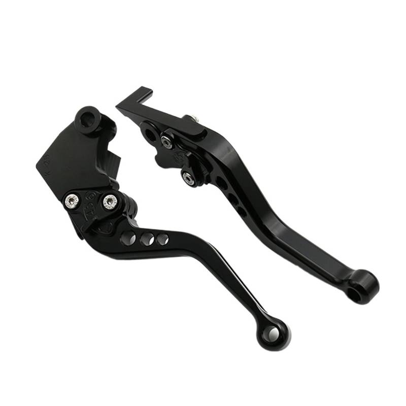 Kupplung Bremshebel Für FZ1 Für Fazer FZS 1000 2001-2005 Für YZF R6S R1 YZFR1 YZFR6S Für YZF-R1 YZF-R6 XJR400 Lange & Kurze Bremse Kupplungshebel Kupplungshebel Motorrad(Short All Black) von MTNDUYGV