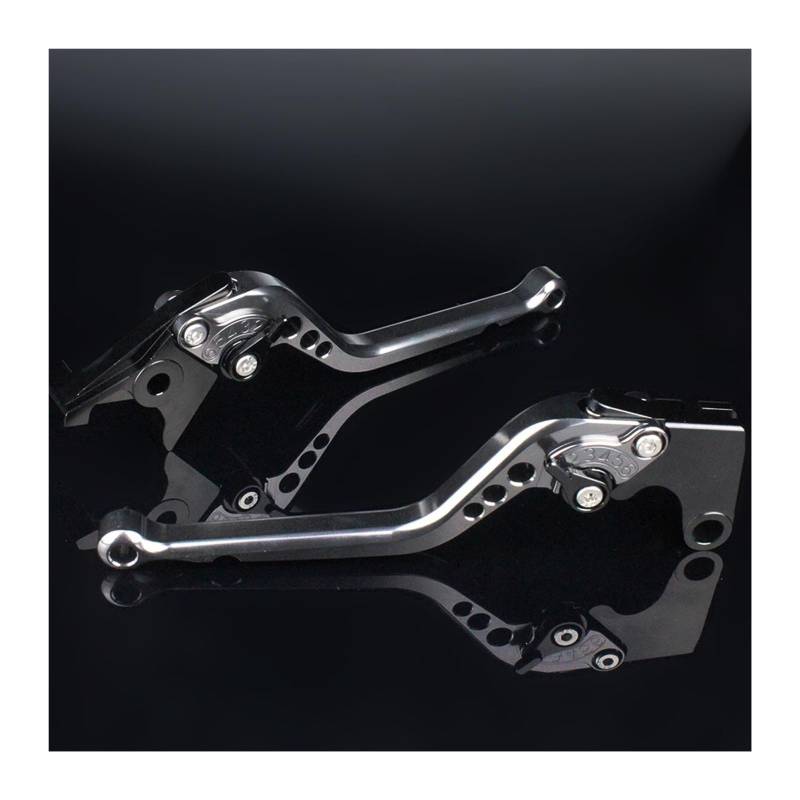 Kupplung Bremshebel Für Suzuki Für GSF650 Für Bandit 2007 GSF1250 Für Bandit 2007-2015 GSF1200 2001-2006 GSF 650 1200 1250 Motorrad CNC Bremse Kupplung Hebel Kupplungshebel Motorrad(177mm Gray) von MTNDUYGV