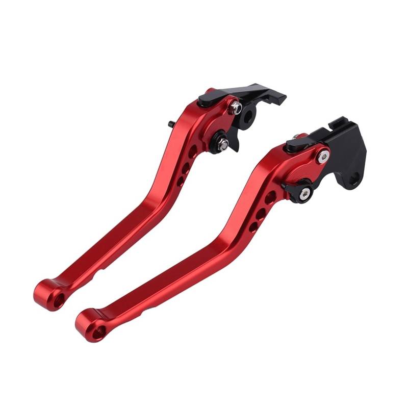 Kupplung Bremshebel Für Tmax 560 Für T-MAX 530 2012-2023 Für TMAX560 Motorrad Lange/Kurze Einstellbare Bremse Kupplung Hebel Kupplungshebel Motorrad(Long red) von MTNDUYGV