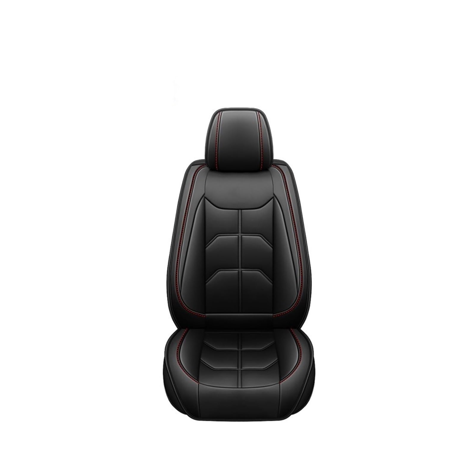 MTNDUYGV sitzbezüge Auto Alle Automodelle Von Für Toyota Für Corolla Für Camry Für RAV4 Für CHR Für Highlander Für Land Für Cuirser Für Prado Autositzbezug schonbezug autositz(Black 1 Seat) von MTNDUYGV