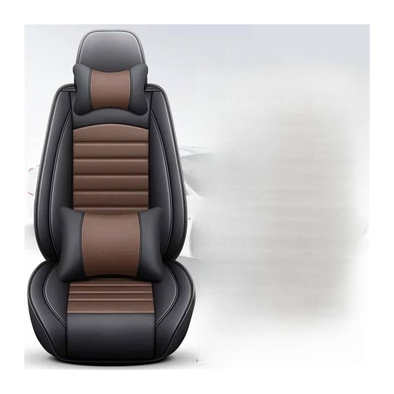 MTNDUYGV sitzbezüge Auto Für 7er E38 E65 F01 F02 F03 F04 G11 G12 I7 G70 Autositzbezug schonbezug autositz(Black Coffee Pillow) von MTNDUYGV