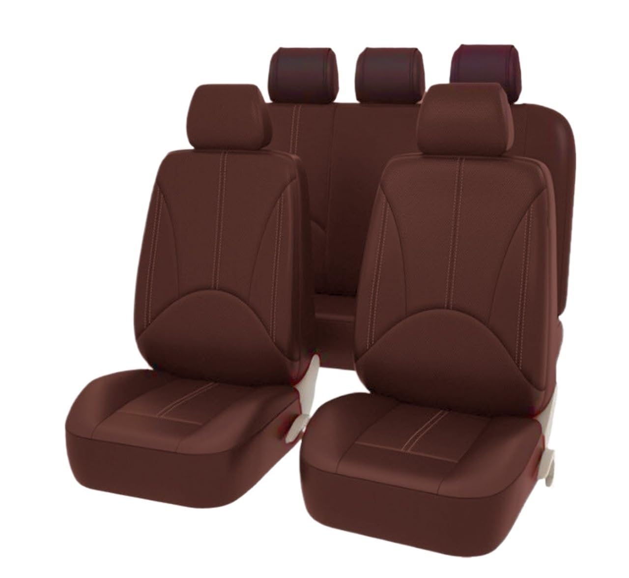 MTNDUYGV sitzbezüge Auto Für CRV für Civic für Accord Full Surround Autositzbezug schonbezug autositz(5pcs-Coffee) von MTNDUYGV