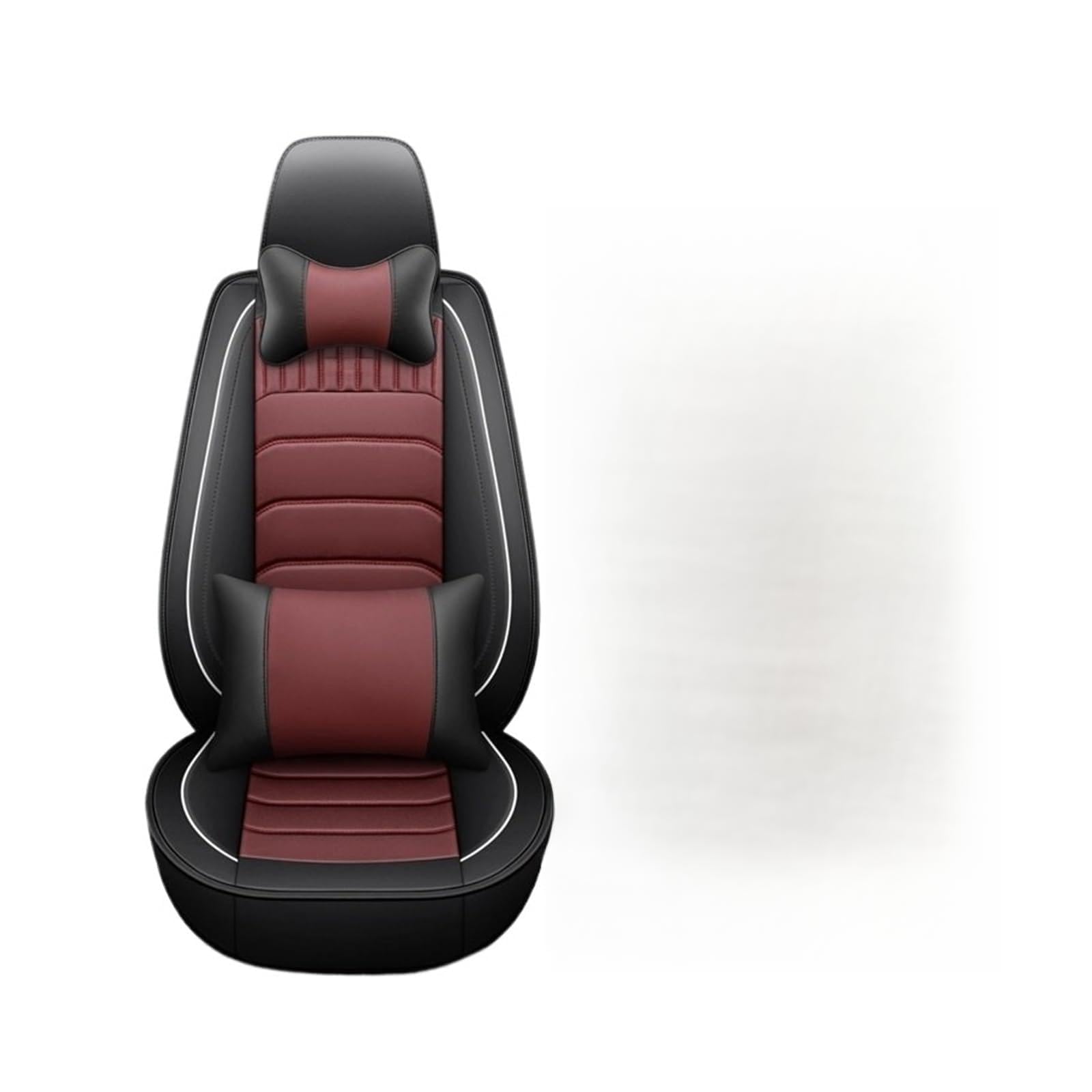 MTNDUYGV sitzbezüge Auto Für Chrysler 300C 200 Für Pacifica Autositzbezug schonbezug autositz(Wine red 5seats A) von MTNDUYGV