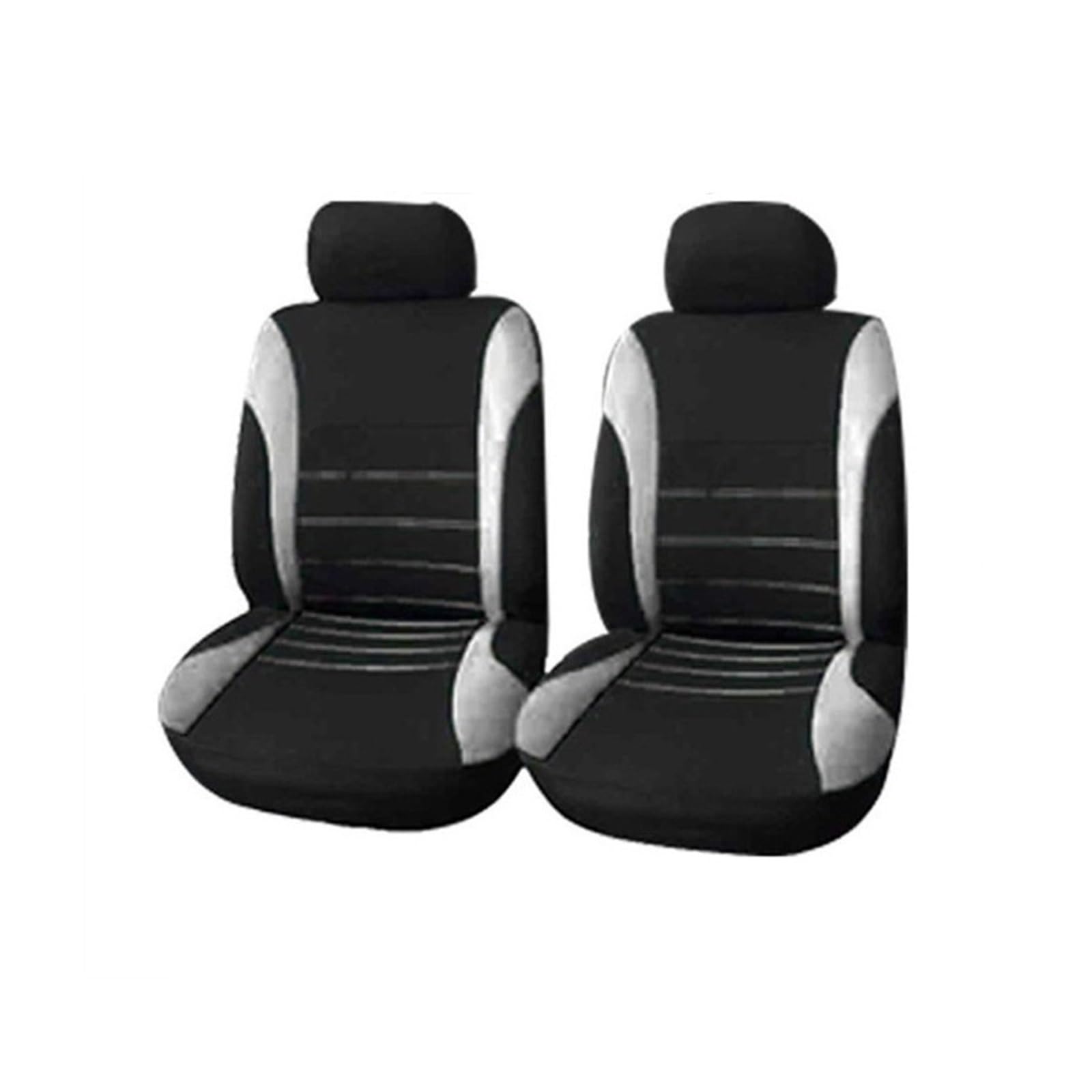 MTNDUYGV sitzbezüge Auto Für Citroen C2 C3 C4 Für Kaktus C5 C4 Für Picasso C6 DS3 DS4 DS5 Autositzbezüge schonbezug autositz(A-2Seats-gray) von MTNDUYGV