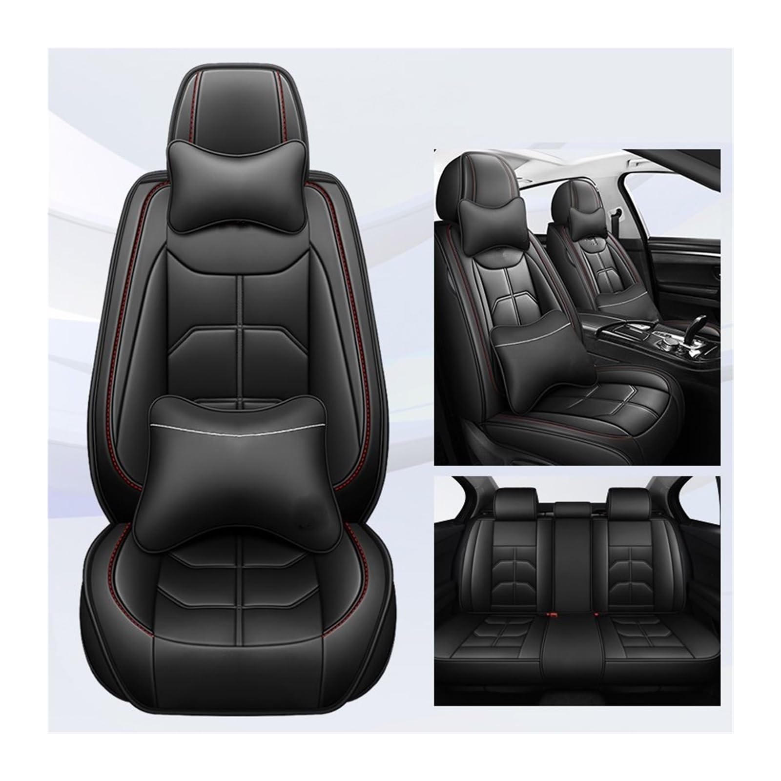 MTNDUYGV sitzbezüge Auto Für E87 1 Serie E81 E82 E88 F20 F21 F52 F40 Autositzbezug schonbezug autositz(Black 5 Seat B) von MTNDUYGV