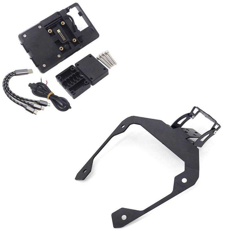 Motorrad Handy Halterung Für Forza 750 Für Forza750 Für Forza 750 NSS750/Navigation Stand Halter Handy GPS Platte Halterung Handyhalter Motorrad(Style 3) von MTNDUYGV