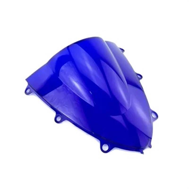 Motorrad windschild Für CBR 1000RR Für CBR1000RR 2008 2009 2010 2011 Für CBR 1000 RR/Motorrad Windschutzscheibe Windschutz Bildschirm Double Bubble Moto Windschutzscheibe(Blue) von MTNDUYGV