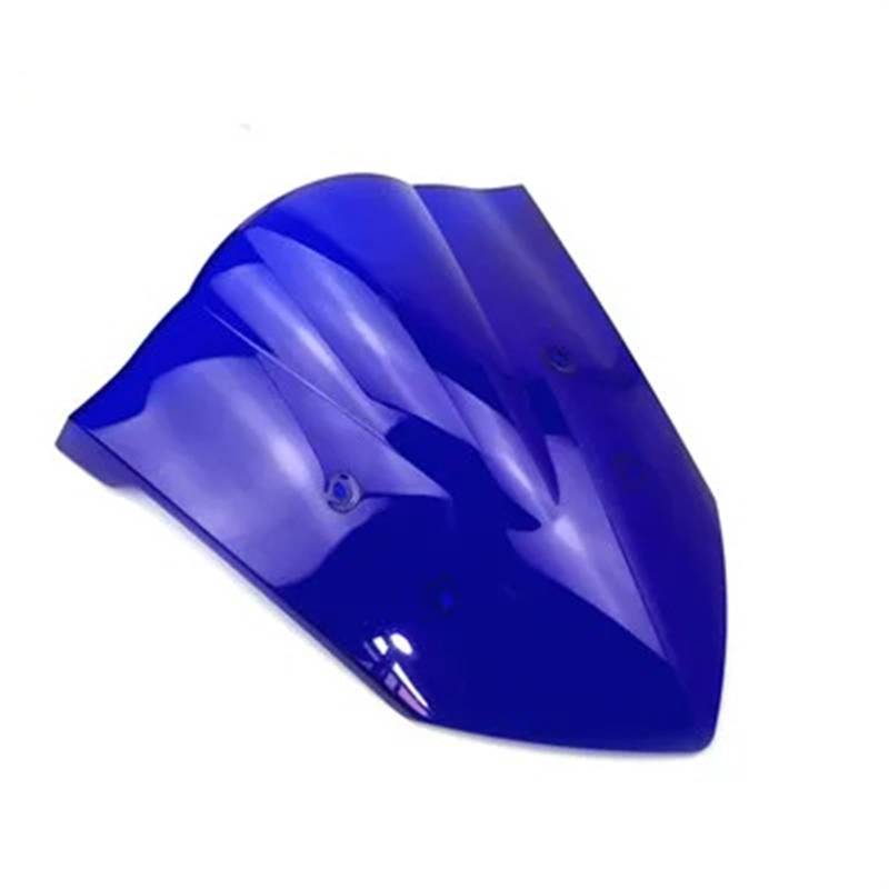 Motorrad windschild Für CBR650F Für CBR 650 F 650F 2014 2015 2016 2017 2018 / Motorrad Windschutzscheibe Windschutzscheibe Double Bubble Moto Windschutzscheibe(Blue) von MTNDUYGV