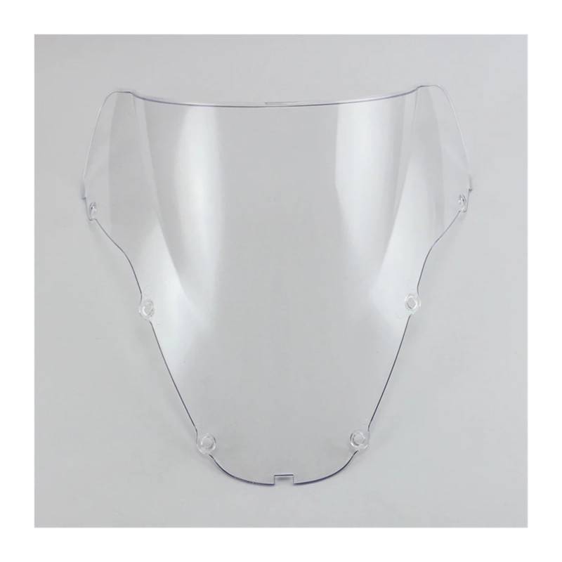 Motorrad windschild Für CBR900RR Für CBR929RR 2000 2001/Motorrad Windschutzscheibe Windschutz Double Bubble Moto Windschutzscheibe(Clear) von MTNDUYGV