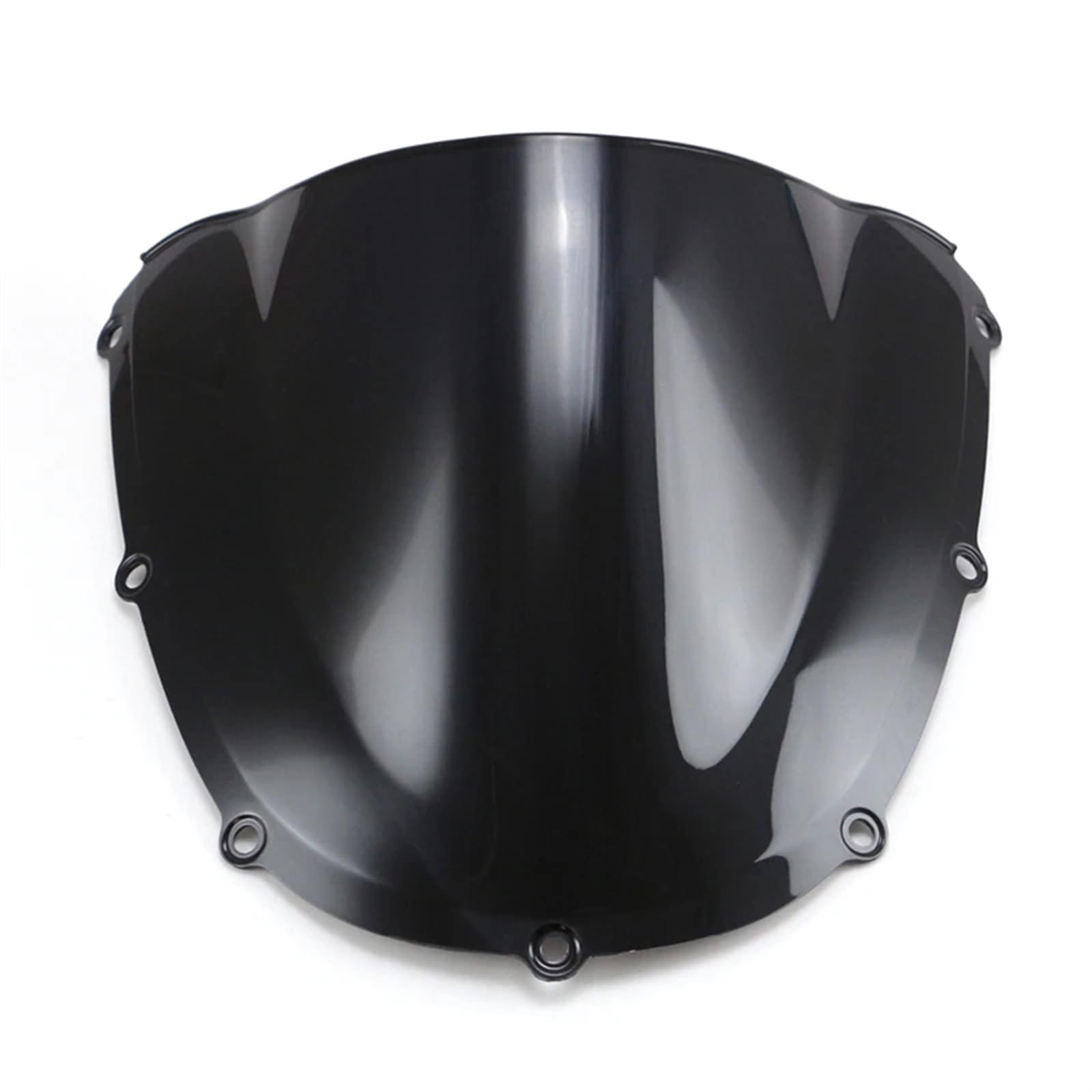 Motorrad windschild Für CBR900RR Für CBR954RR 2002 2003/Motorrad Windschutzscheibe Windschutz Double Bubble Moto Windschutzscheibe(Black) von MTNDUYGV