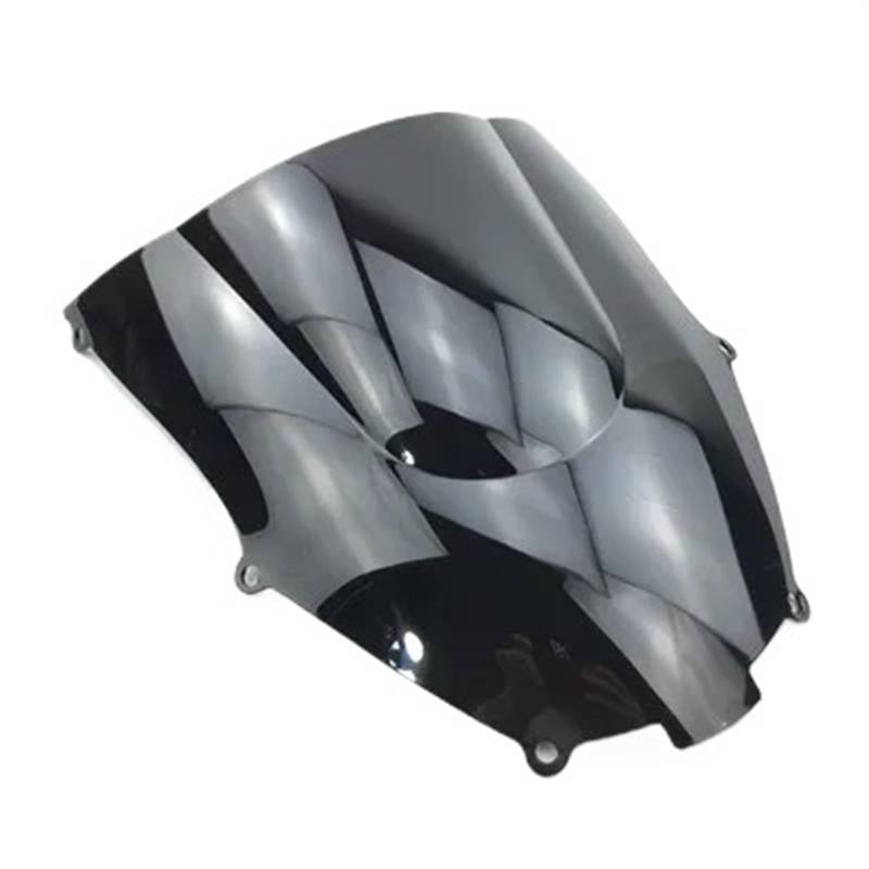 Motorrad windschild Für Kawasaki Für Ninja Für ZX-9R ZX9R ZX 9R ZX900C 2000 2001 2003 2004 2005 / Motorrad Windschutzscheibe Windschutzscheibe Double Bubble Moto Windschutzscheibe(Black) von MTNDUYGV