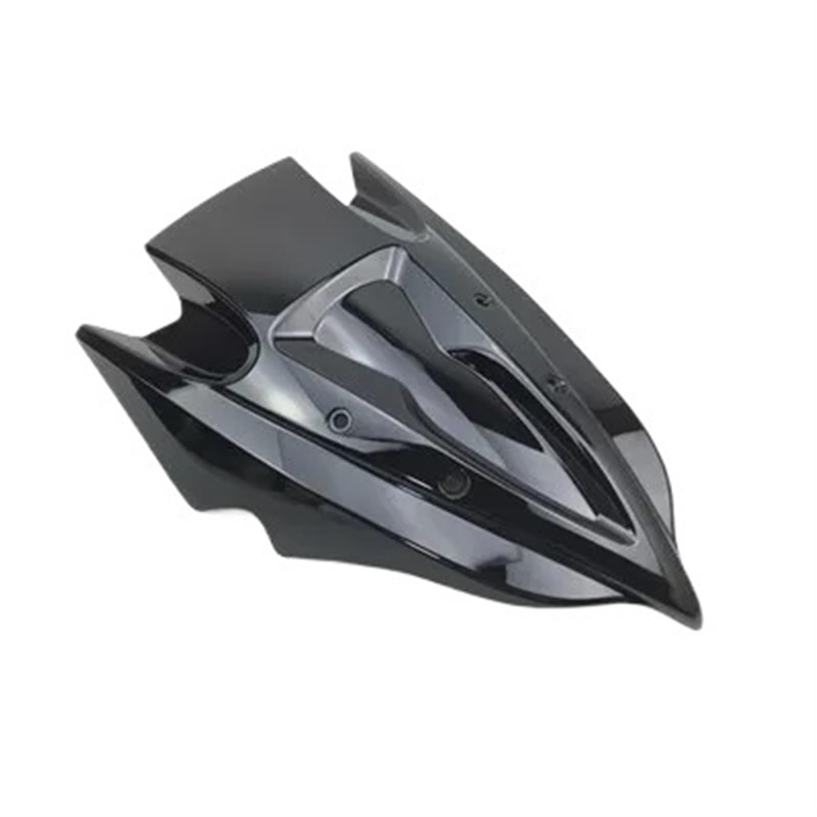 Motorrad windschild Für Kawasaki Für Z250 Z300 Z 250 300 2013 2014 2015 2016 / Motorrad Motorrad Windschutzscheibe Windabweiser Doppelblase Moto Windschutzscheibe(Black) von MTNDUYGV