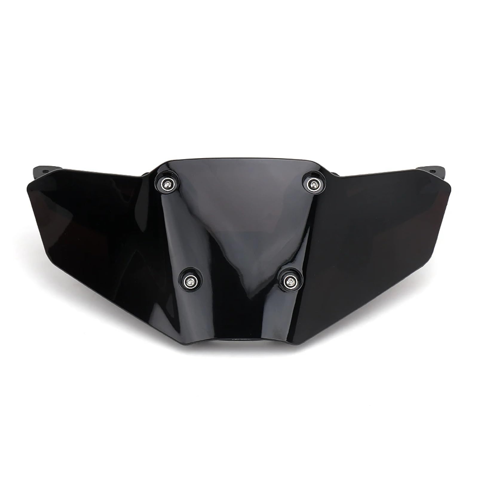 Motorrad windschild Für MT-09 Für MT 09 Für Mt09 Für Mt09 Für MT09 2024/Motorrad Windabweiser Schild Bildschirm Halterung Windschutzscheibe Windschutz Moto Windschutzscheibe(Black Set) von MTNDUYGV