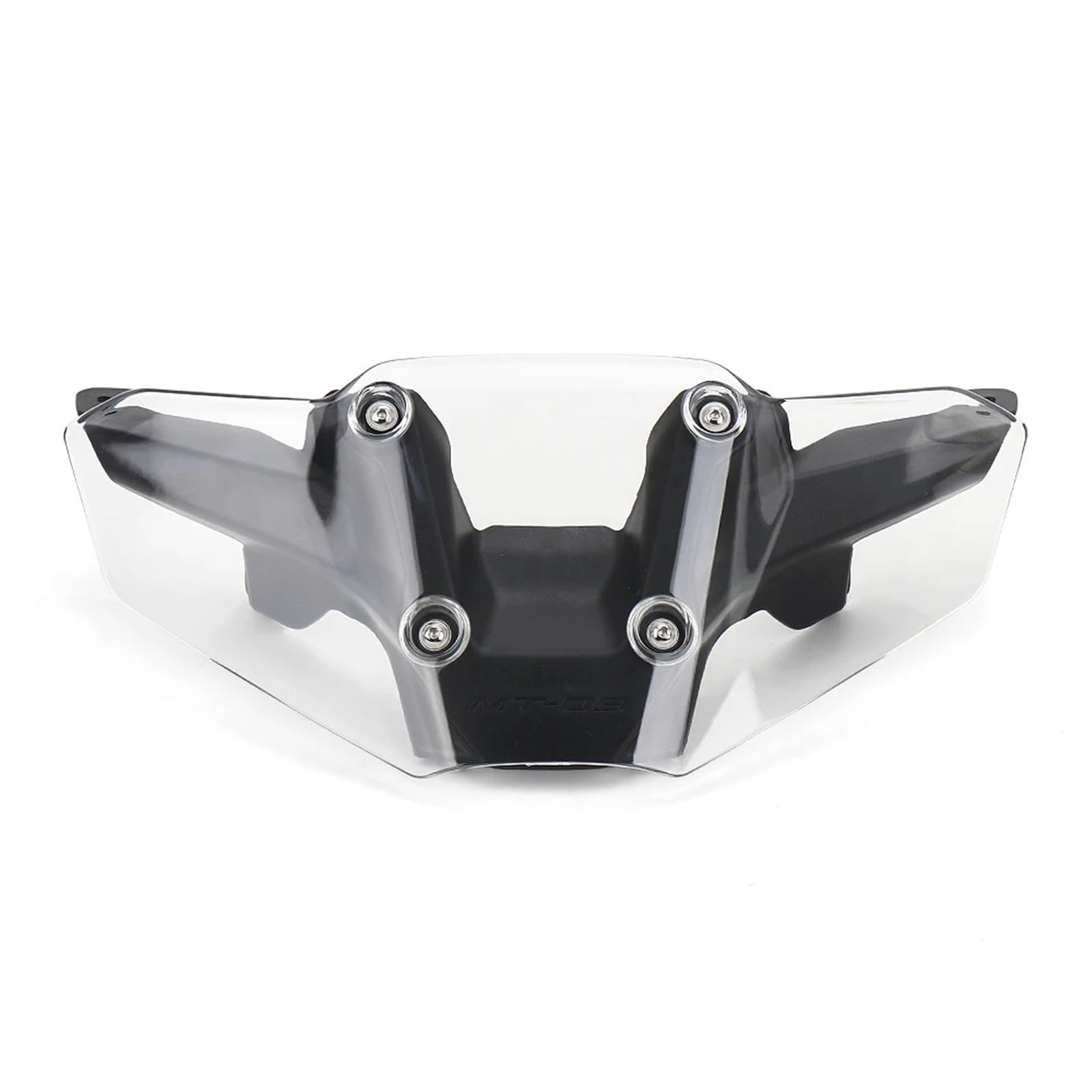 Motorrad windschild Für MT-09 Für MT 09 Für Mt09 Für Mt09 Für MT09 2024/Motorrad Windabweiser Schild Bildschirm Halterung Windschutzscheibe Windschutz Moto Windschutzscheibe(Transparent Set) von MTNDUYGV