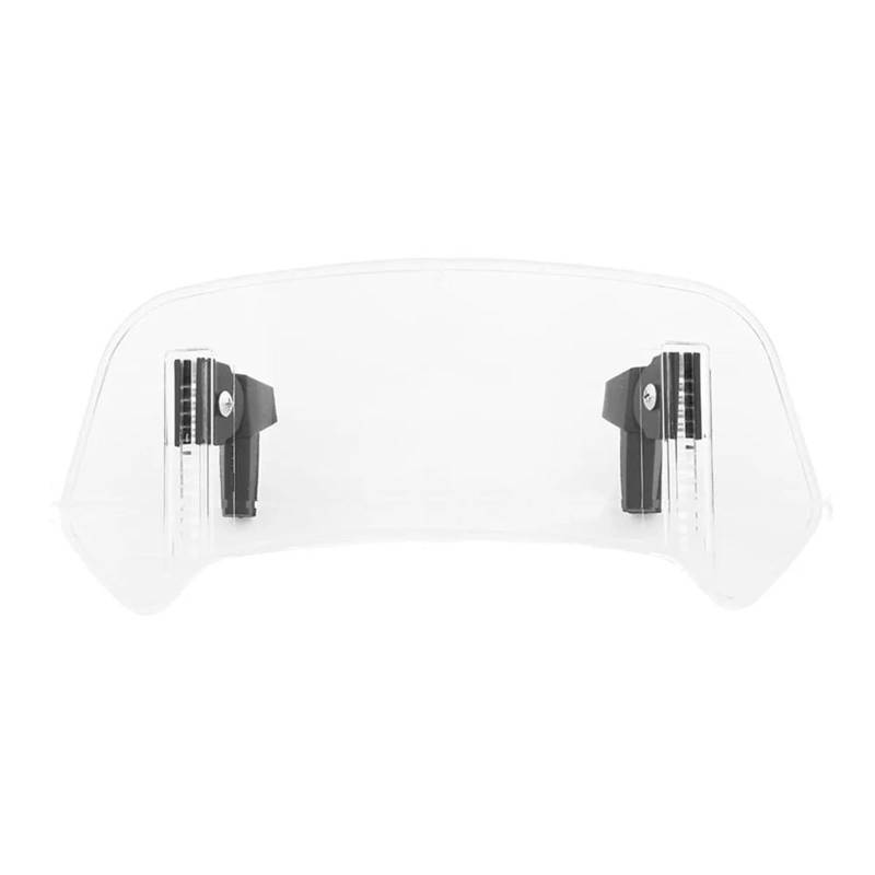 Motorrad windschild Für MT07 Für MT09 Für MT10 Für TMAX 500 Für TMAX560 Für TMAX530 / Einstellbare Motorrad Windschutzscheibe Spoiler Verlängerung Windabweiser Moto Windschutzscheibe(Small Clear) von MTNDUYGV