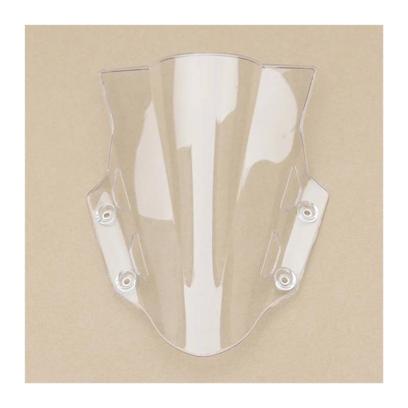 Motorrad windschild Für Suzuki Für GSX250R 2017 2018 2019 2020 2021 2022 2023 / Motorrad Windschutzscheibe Windschutz Double Bubble Moto Windschutzscheibe(Clear) von MTNDUYGV