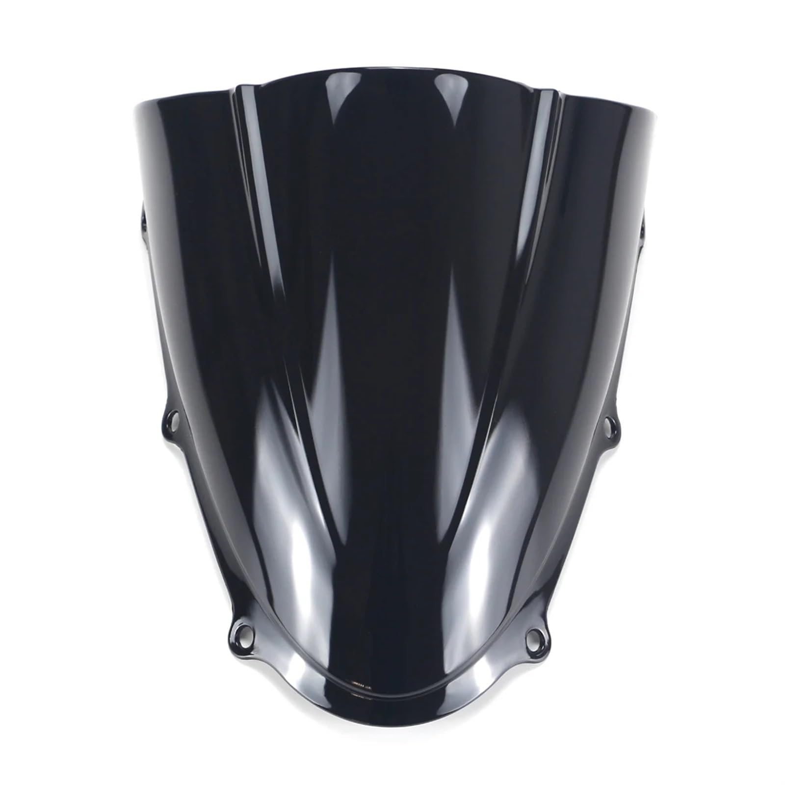 Motorrad windschild Für Suzuki Für GSXR125 Für GSXR150 2017 2018 2019 2020 2021 2022 2023/Motorrad Windschutzscheibe Windschutz Deflektor Doppel Blase Moto Windschutzscheibe(Black) von MTNDUYGV