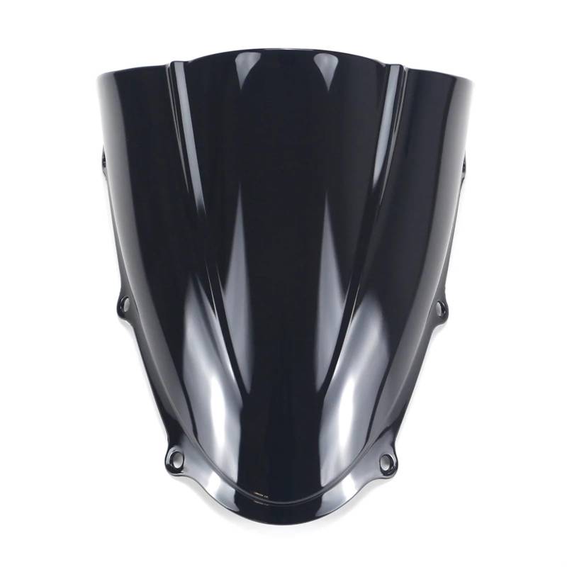 Motorrad windschild Für Suzuki Für GSXR125 Für GSXR150 2017 2018 2019 2020 2021 2022 2023/Motorrad Windschutzscheibe Windschutz Deflektor Doppel Blase Moto Windschutzscheibe(Black) von MTNDUYGV