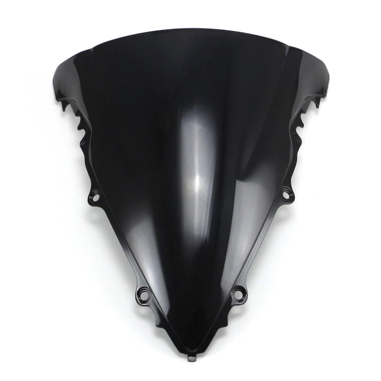 Motorrad windschild Für YZF-R6 Für YZF600R 2003 2004 2005 Für R6S 2006 2007 2008 2009 / Motorrad Windschutzscheibe Windschutzscheibe Double Bubble Moto Windschutzscheibe(Black) von MTNDUYGV