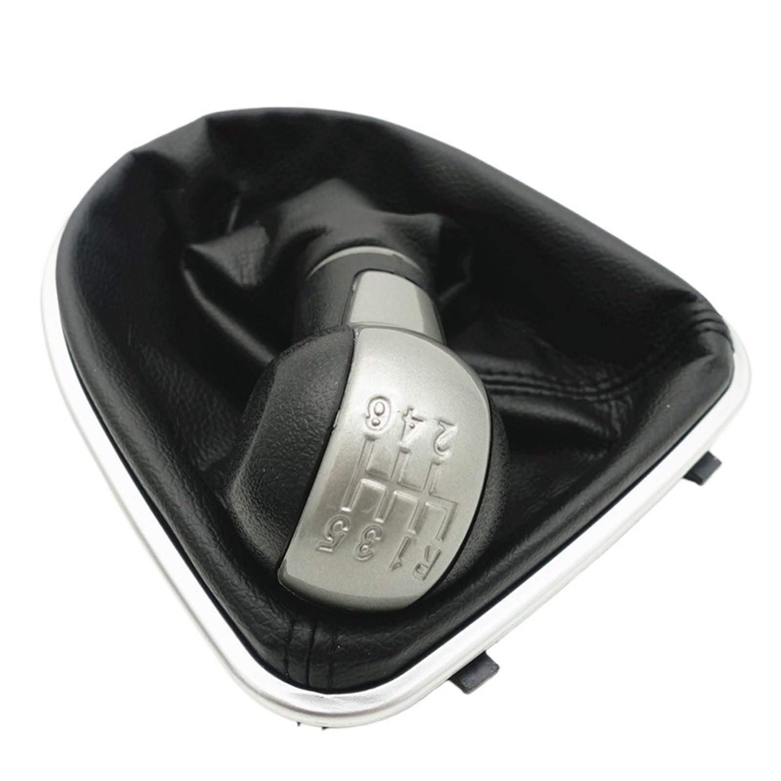 Schaltknaufabdeckung Für Seat Für Altea Für Leon II Für Toledo III 2004-2012 / Manueller 5/6-Gang-Schaltknauf Für Das Auto, Schaltmanschette, Stiefelabdeckung Auto Schalthebel(6 Speed) von MTNDUYGV