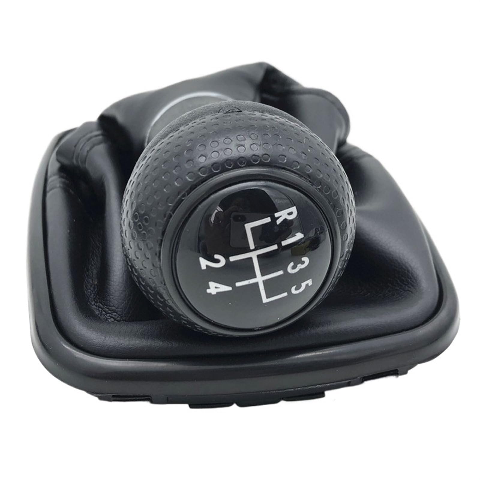 Schaltknaufabdeckung Für VW Für Golf 4 IV MK4 Für GTI R32 Für Bora Für Jetta 1999-2005 / 12mm 5 Gang 6 Gang Auto Schaltknauf Auto Schaltknauf Abdeckung Auto Schalthebel(Style 4) von MTNDUYGV