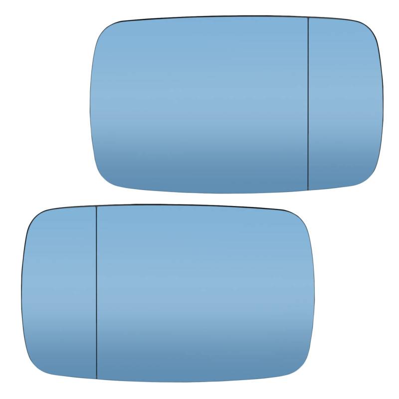 Türspiegelglas Außenspiegel Für 5er E39 1996–2003 3er E46 1997–2005 Limousine Wagon Auto vorne Rückspiegel Auto Außen Spiegelglas(Pair) von MTNDUYGV